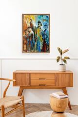 Atatürk Ahşap Çerçeveli Tablo 17 x 23