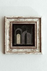 Çerçeveli Taş Tablo , Çerçeveli Taş Duvar Dekoru-enkcrcvtbl-00184 20 cm