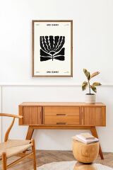 Çiçek Ahşap Çerçeveli Tablo 23 x 30