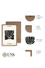 Çiçek Ahşap Çerçeveli Tablo 23 x 30