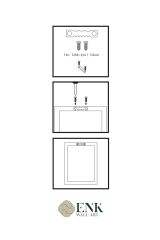 Kurbağa Ahşap Çerçeveli Tablo 30 x 42