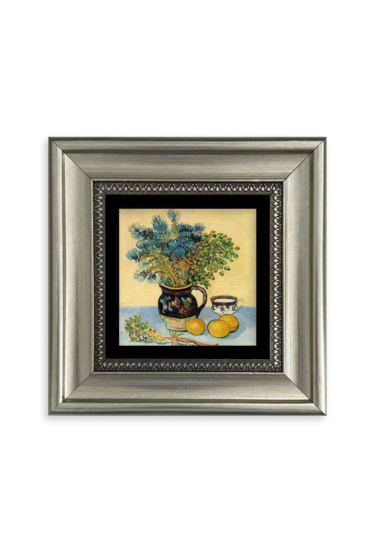 Van Gogh Çerçeveli Taş Tablo 20 cm