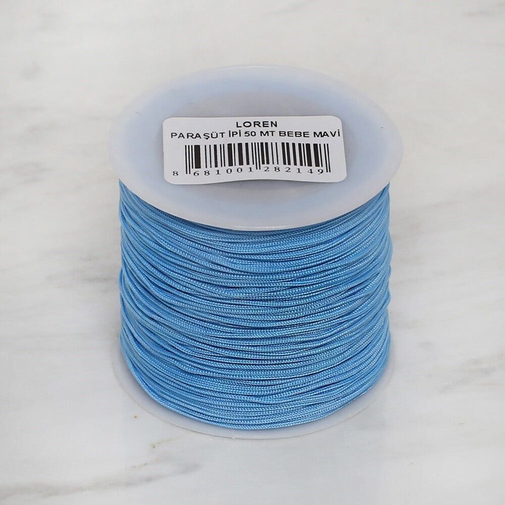 Loren Paraşüt İpi 50 mt Bebe Mavi