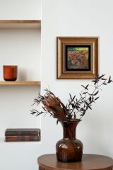 Van Gogh Çerçeveli Taş Tablo 20 cm