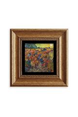 Van Gogh Çerçeveli Taş Tablo 20 cm