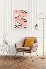 Bitjutsi Sekai Ahşap Çerçeveli Tablo 50 x 70