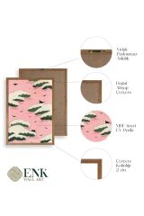 Bitjutsi Sekai Ahşap Çerçeveli Tablo 50 x 70