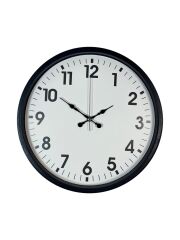 Zentime 36 Cm Siyah Dekoratif Duvar Saati