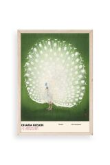 Ohara Koson Ahşap Çerçeveli Tablo 23 x 30