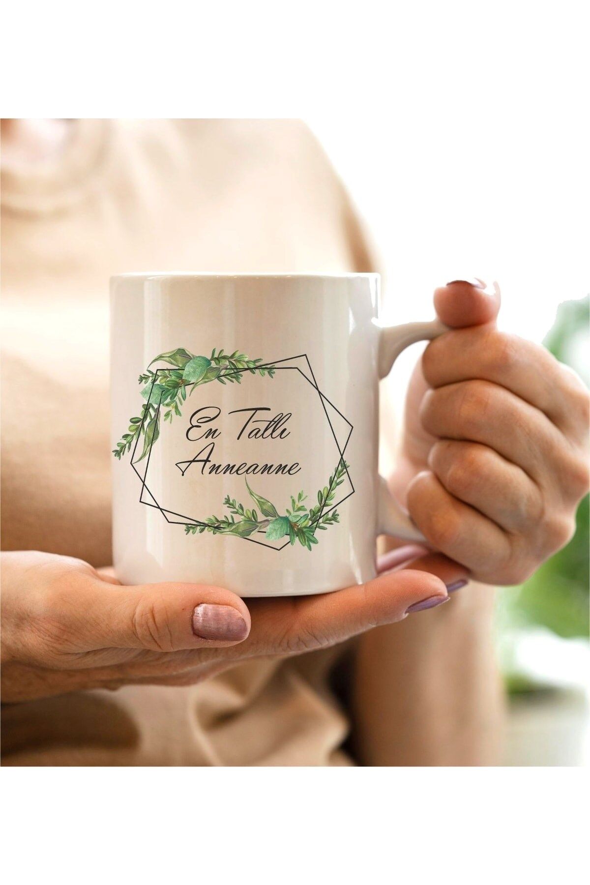 En Tatlı Anneanne Baskılı Isme Özel Kupa Bardak