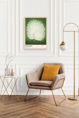 Ohara Koson Ahşap Çerçeveli Tablo 17 x 23