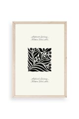 Çiçek Ahşap Çerçeveli Tablo 50 x 70