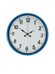 Zentime 36 Cm Mavi Dekoratif Duvar Saati