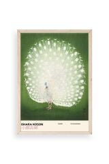 Ohara Koson Ahşap Çerçeveli Tablo 30 x 42