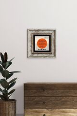 Nazar Ayeti Çerçeveli Taş Tablo 20 cm