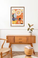 Hilma Af Klint Ahşap Çerçeveli Tablo 30 x 42