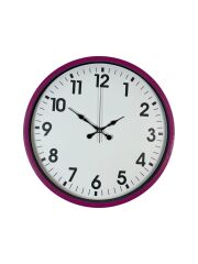 Zentime 36 Cm Pembe Dekoratif Duvar Saati