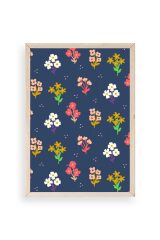 Çiçek Ahşap Çerçeveli Tablo 30 x 42