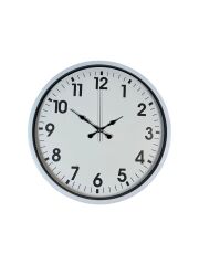 Zentime 36 Cm Beyaz Dekoratif Duvar Saati
