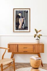 Paris Kostümleri Ahşap Çerçeveli Tablo 23 x 30