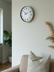 Zentime 36 Cm Krem Dekoratif Duvar Saati