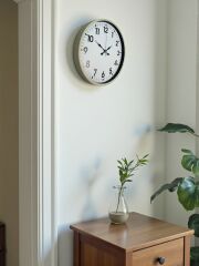 Zentime 36 Cm Krem Dekoratif Duvar Saati