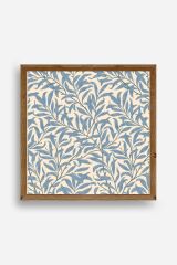 Yapraklar Ahşap Çerçeveli Tablo 42 x 42