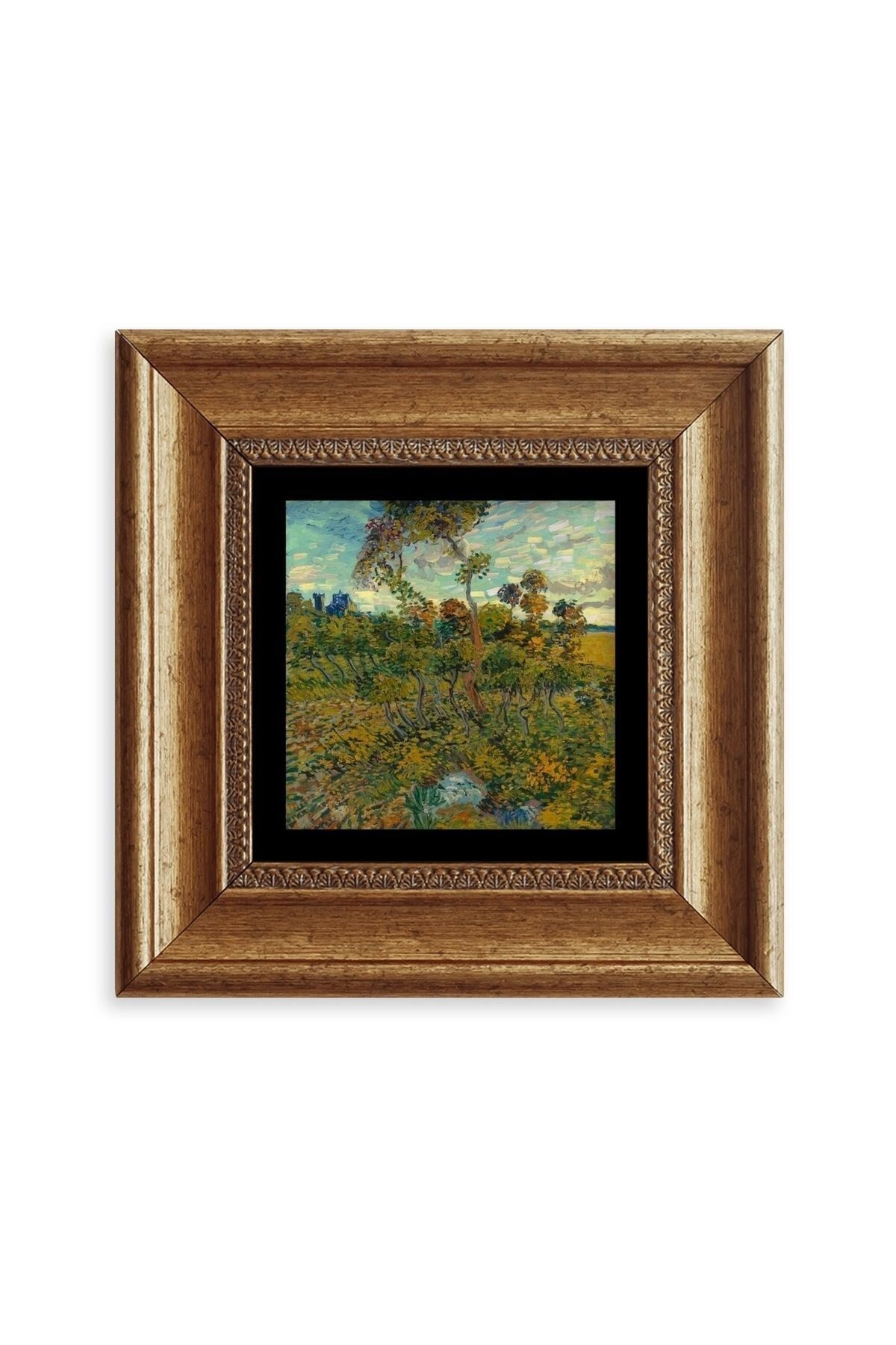 Manzara Çerçeveli Taş Tablo 20 cm