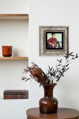 Van Gogh Çerçeveli Taş Tablo 20 cm