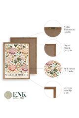 William Morris Ahşap Çerçeveli Tablo 17 x 23