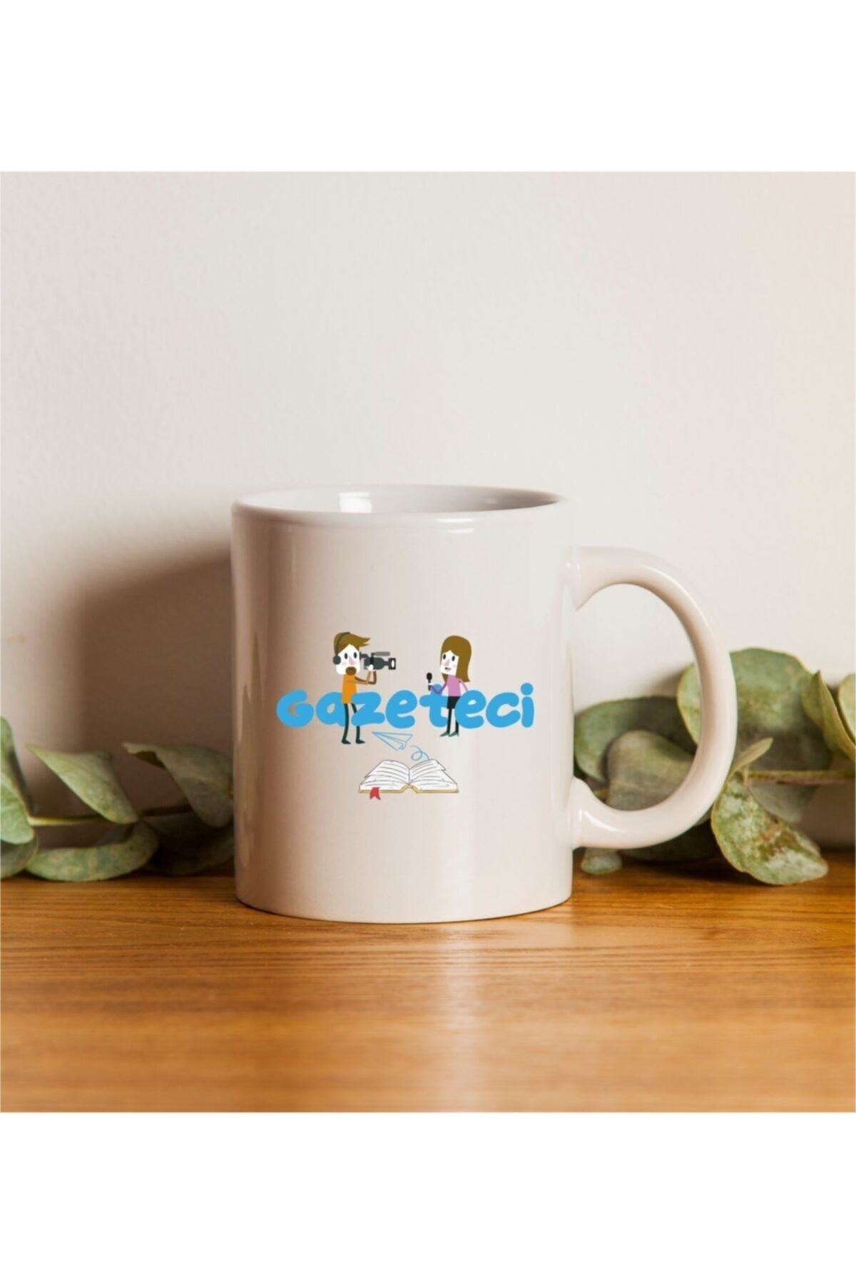 Gazeteci Meslek Kupa Bardak