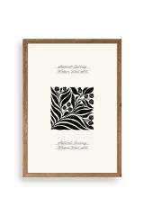 Çiçek Ahşap Çerçeveli Tablo 23 x 30