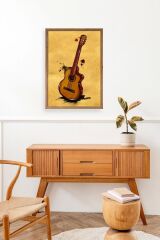 Keman Ahşap Çerçeveli Tablo 23 x 30