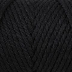 Loren Decor Slim 3 Büküm Makrome İpi Siyah - L006