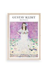 Gustav Klimt Ahşap Çerçeveli Tablo 17 x 23