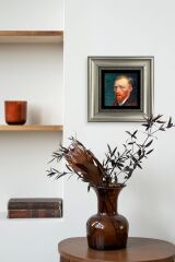 Van Gogh Çerçeveli Taş Tablo 20 cm