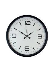 Zentime 36 Cm Siyah Dekoratif Duvar Saati