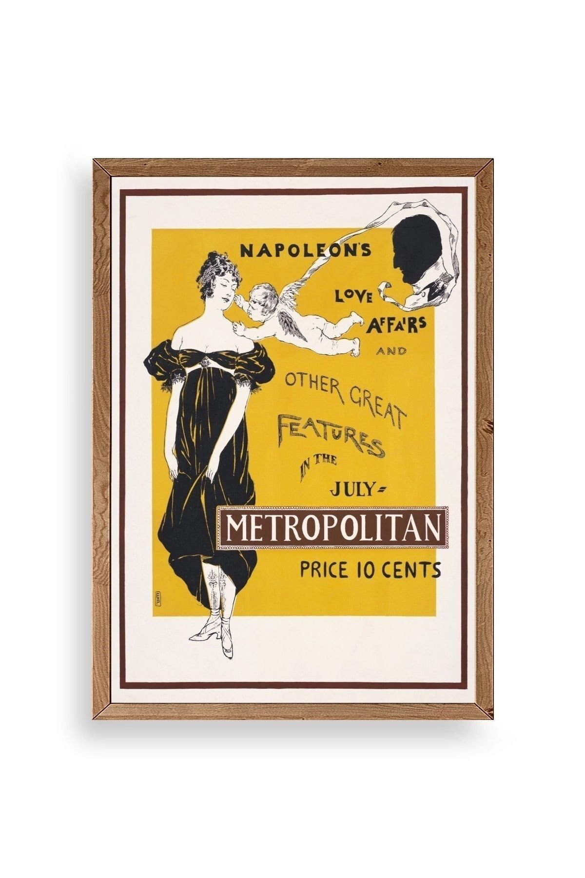 Metropolitan Ahşap Çerçeveli Tablo 23 x 30