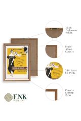 Metropolitan Ahşap Çerçeveli Tablo 30 x 42