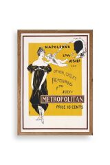 Metropolitan Ahşap Çerçeveli Tablo 30 x 42