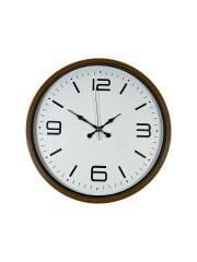 Zentime 36 Cm Kahverengi Dekoratif Duvar Saati