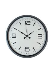 Zentime 36 Cm Gri Dekoratif Duvar Saati