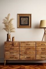 Hilye-i Şerif Çerçeveli Taş Tablo 20 cm