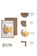 Modern Ahşap Çerçeveli Tablo 30 x 42