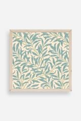 Yaprak Ahşap Çerçeveli Tablo 50 x 50