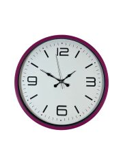 Zentime 36 Cm Pembe Dekoratif Duvar Saati