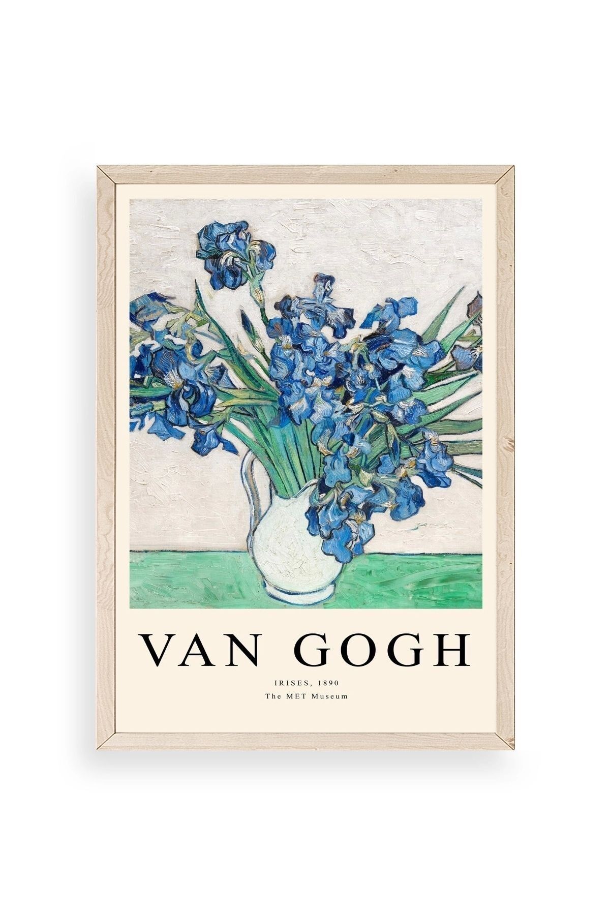 Van Gogh Ahşap Çerçeveli Tablo 50 x 70