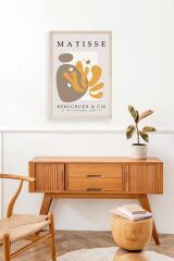 Modern Ahşap Çerçeveli Tablo 17 x 23