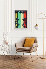 Jazz Ahşap Çerçeveli Tablo 30 x 42