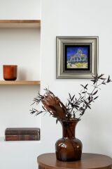 Van Gogh Çerçeveli Taş Tablo 20 cm